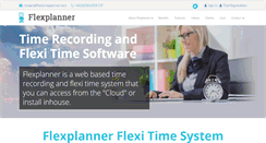 Desktop Screenshot of flexitimeplanner.com