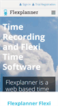Mobile Screenshot of flexitimeplanner.com